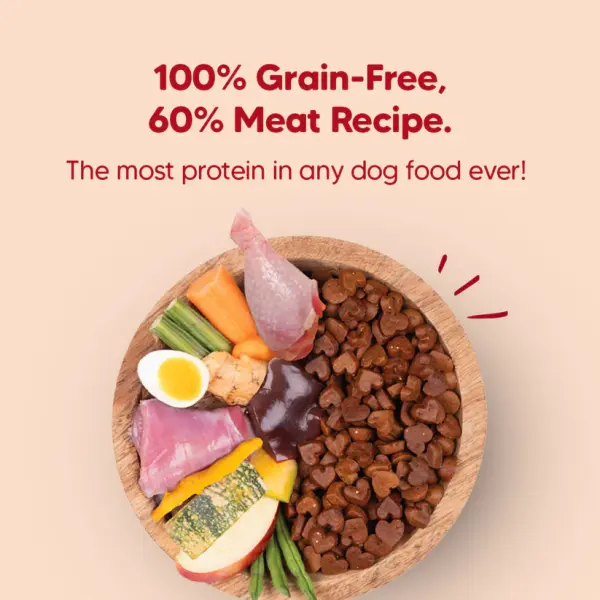 Hearty Turkey, Fish & Chicken Grain-Free Oven-Baked Adult Dog Food - All Breeds